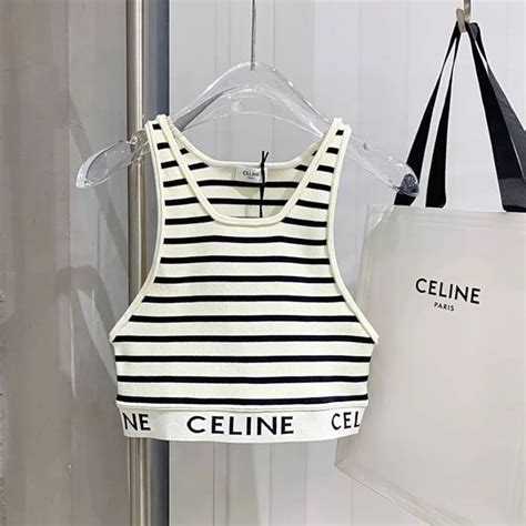 celine crop top long sleeve|celine shirts and tops.